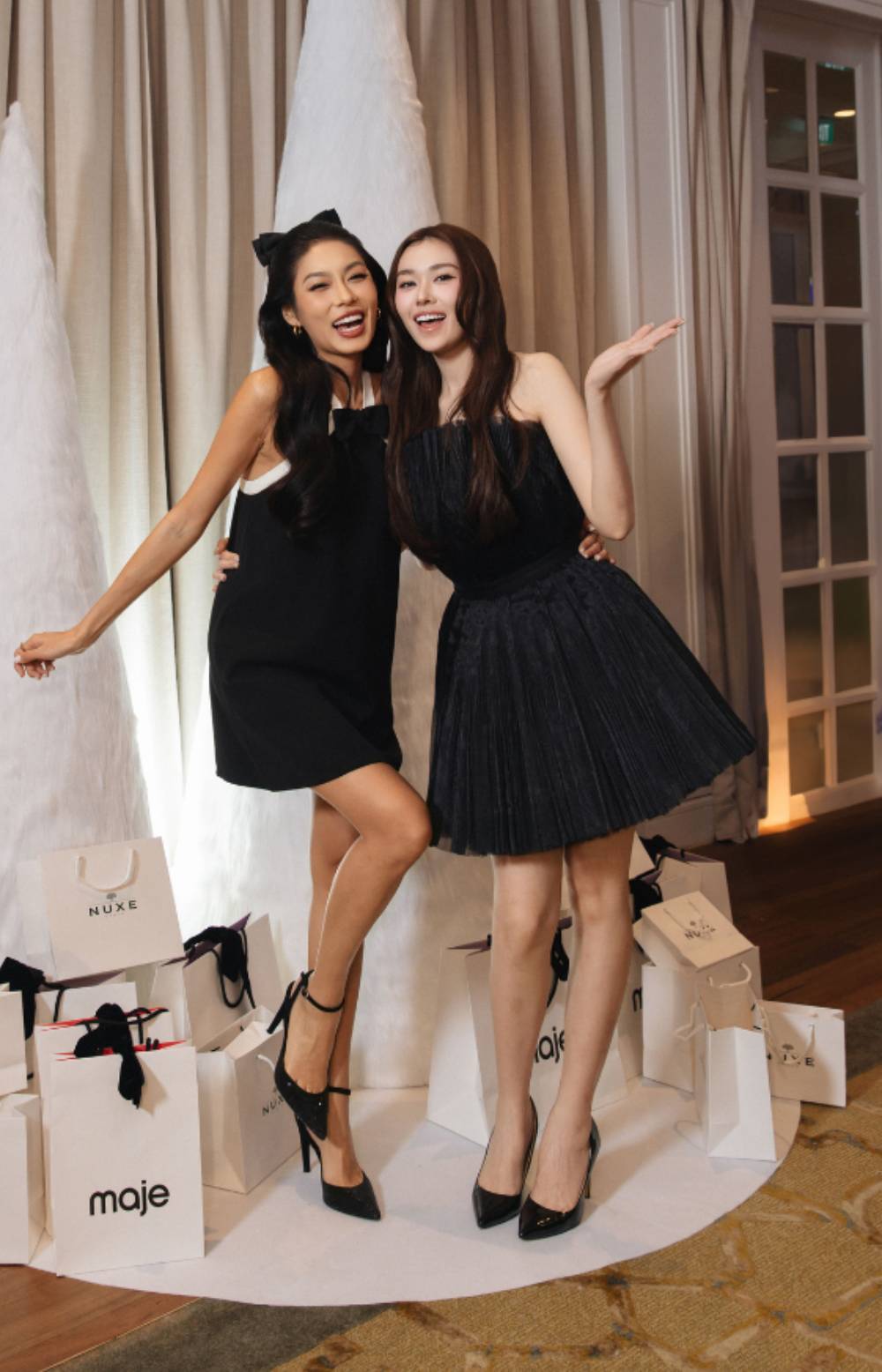 Thảo Nhi Lê đọ sắc cùng 'mẹ bỉm' Tường San - Ảnh 1.