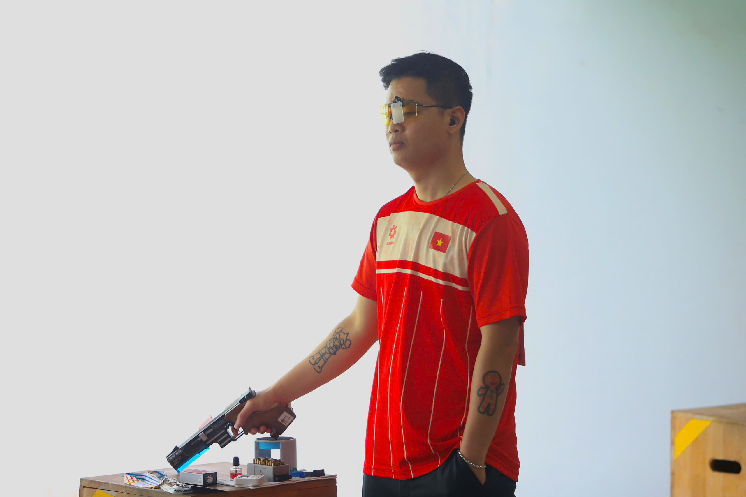 Trực tiếp SEA Games 33 hôm nay: 'Người sắt' Lâm Quang Nhật bơi - đạp - chạy - Ảnh 3.