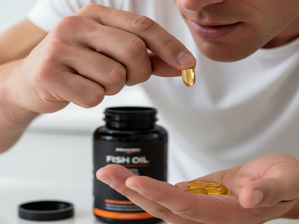 Tập gym: dầu cá có thực sự hồi phục cơ bắp tốt hơn ? - Ảnh 1.