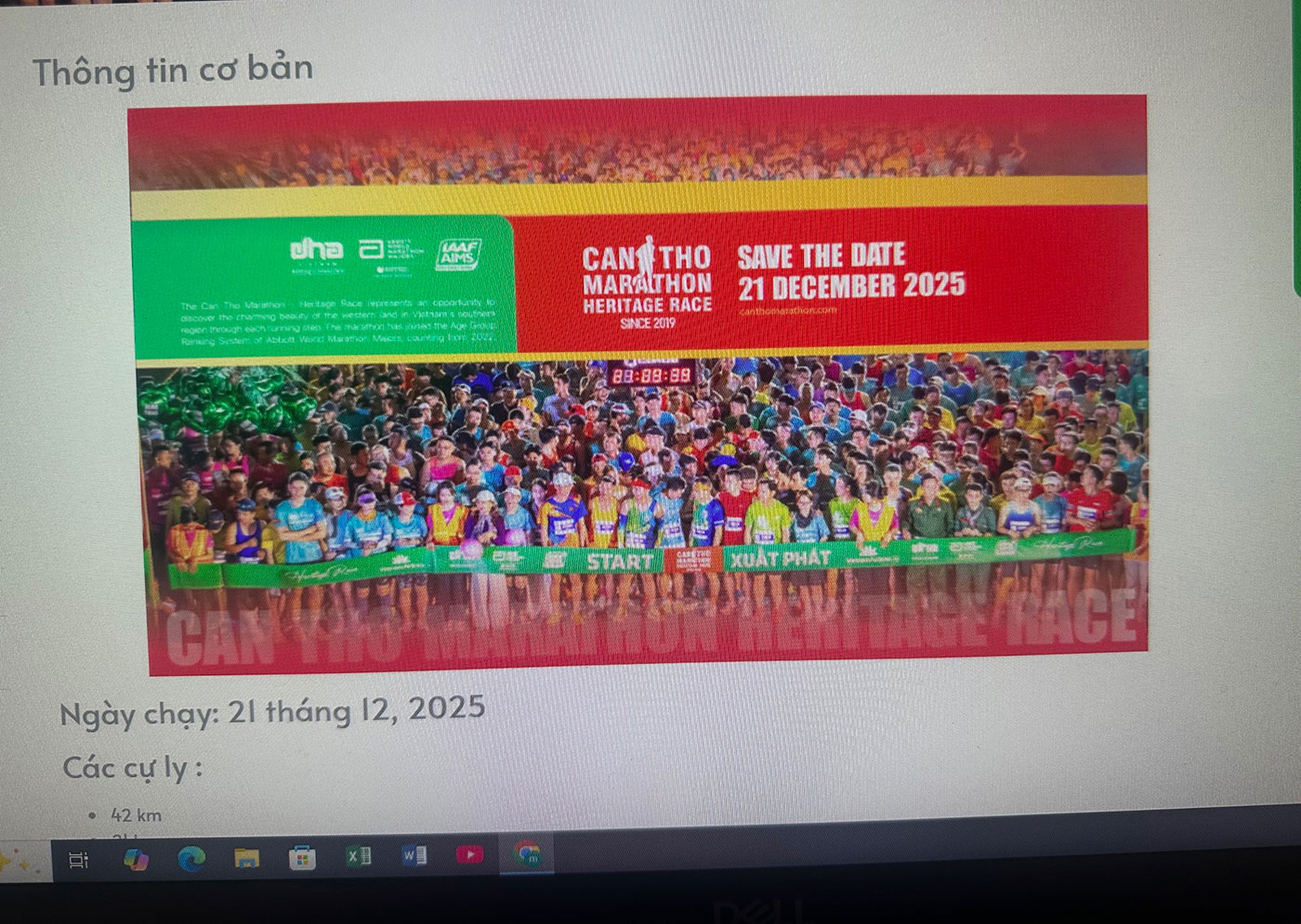 Marathon quốc tế Cần Thơ, giải thể thao hấp dẫn! - Ảnh 1.