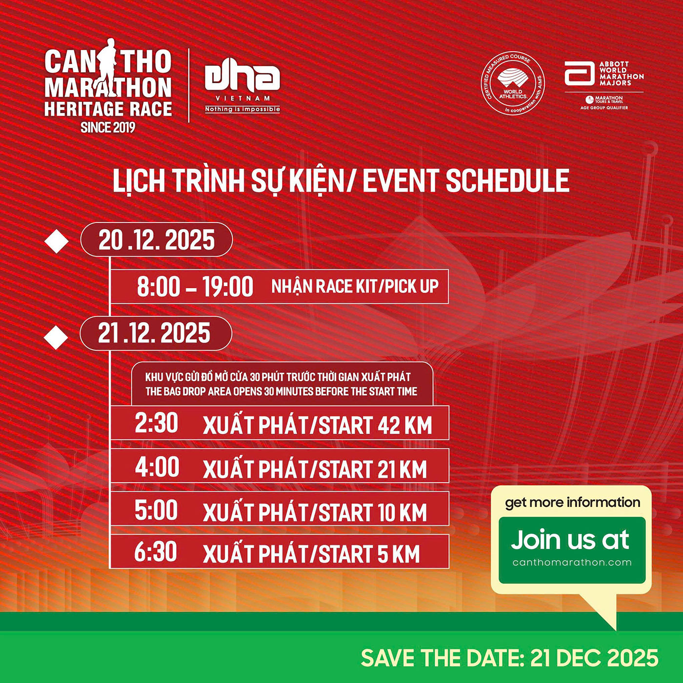 Marathon quốc tế Cần Thơ, giải thể thao hấp dẫn! - Ảnh 3.