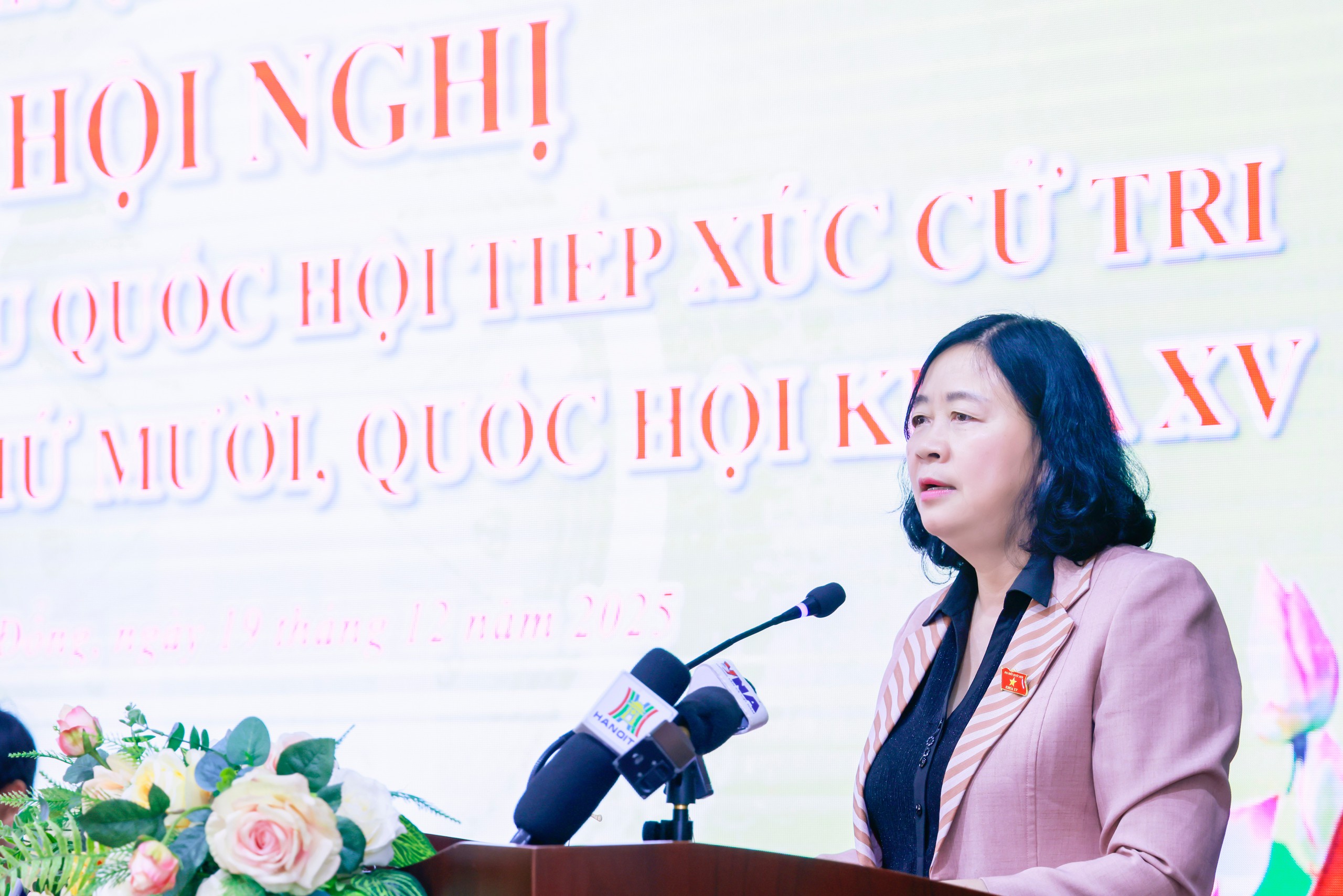 B&agrave; B&ugrave;i Thị Minh Ho&agrave;i: Sớm c&oacute; hướng dẫn sắp xếp tổ chức hội quần ch&uacute;ng- Ảnh 1.