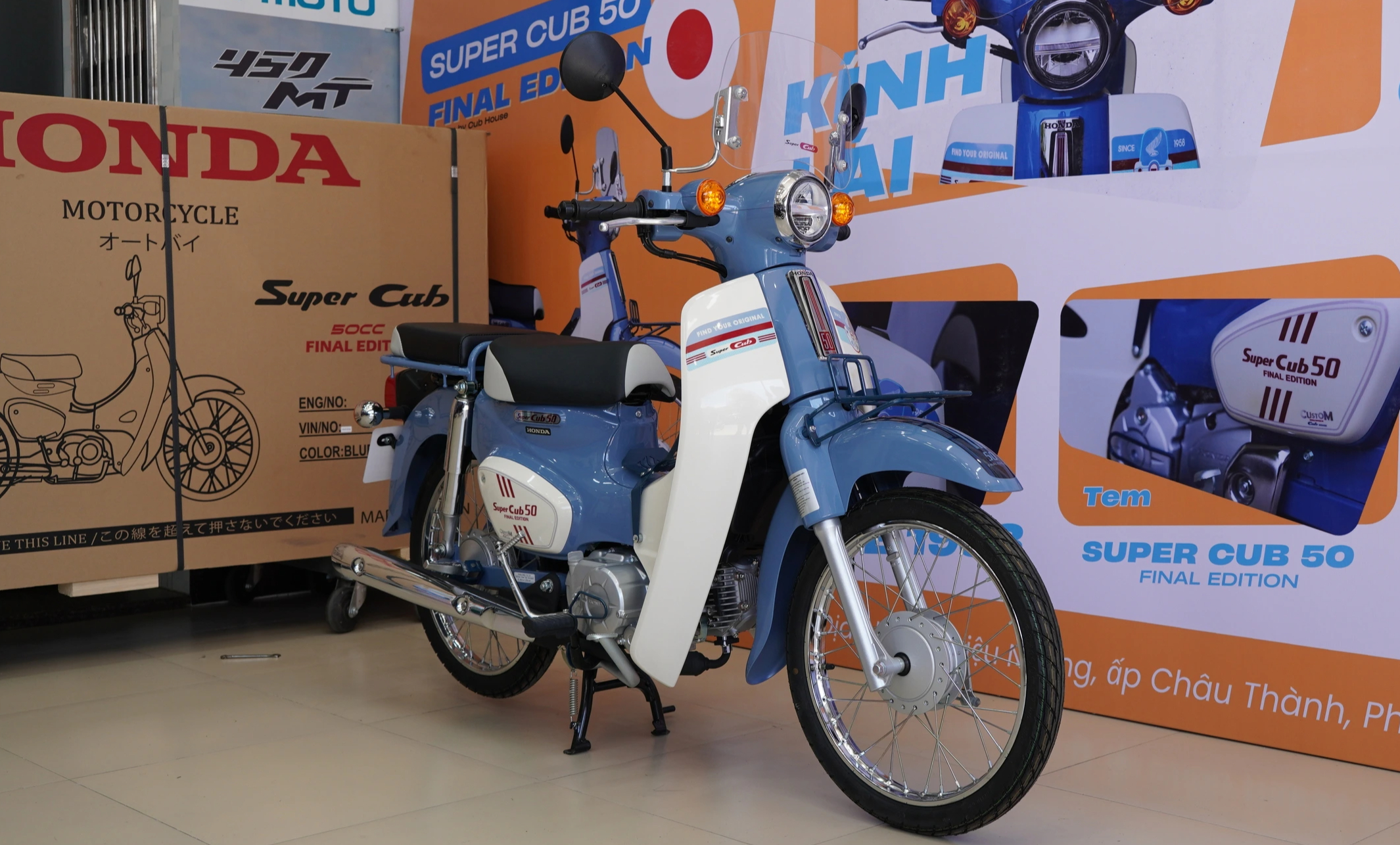 Honda Super Cub 50 Final Edition tại Việt Nam được cá nhân hóa, giá hơn 100 triệu- Ảnh 2.