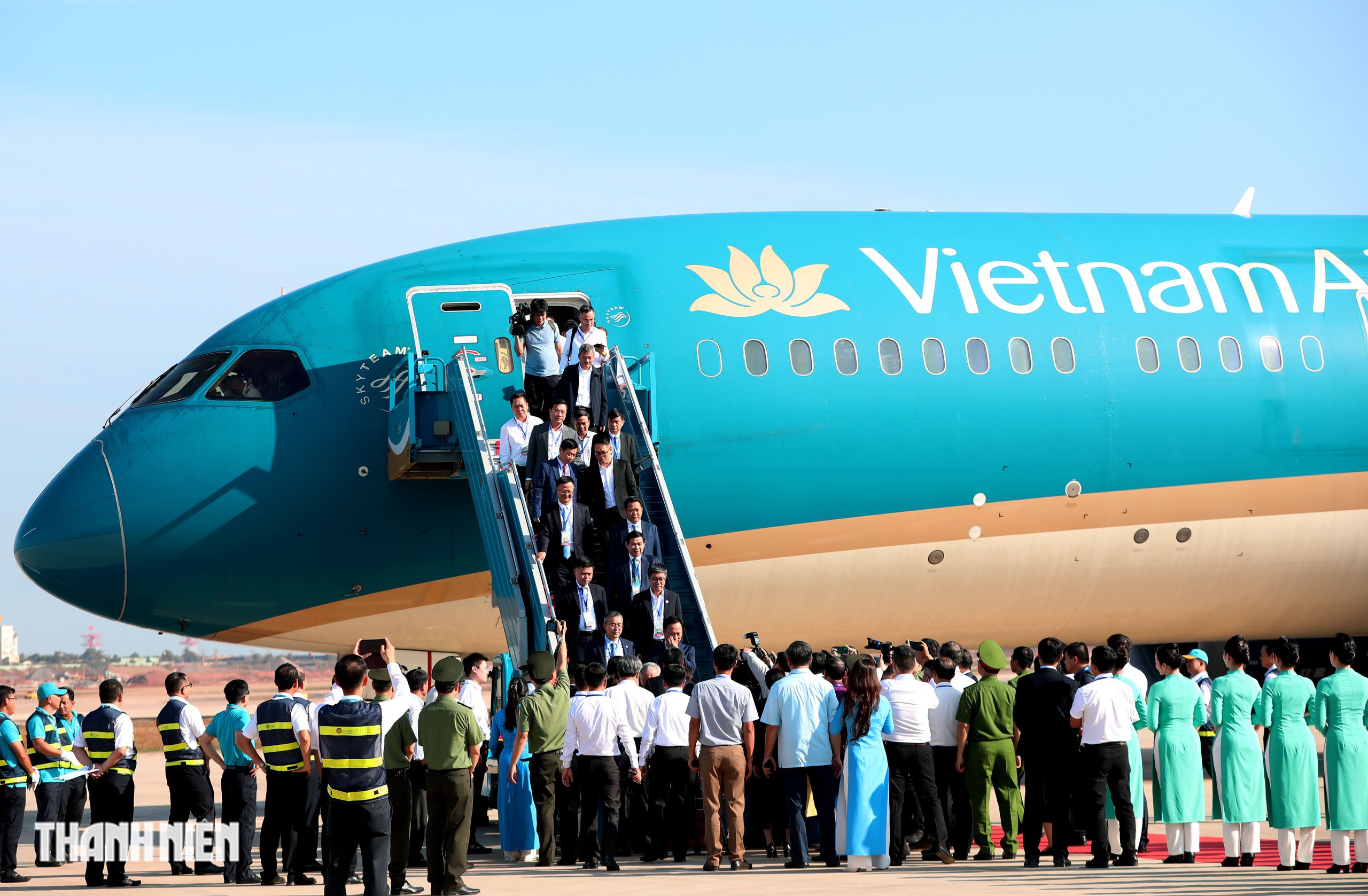 S&acirc;n bay Long Th&agrave;nh đ&oacute;n Boeing 787 Dreamliner trong ng&agrave;y lịch sử 19.12- Ảnh 9.