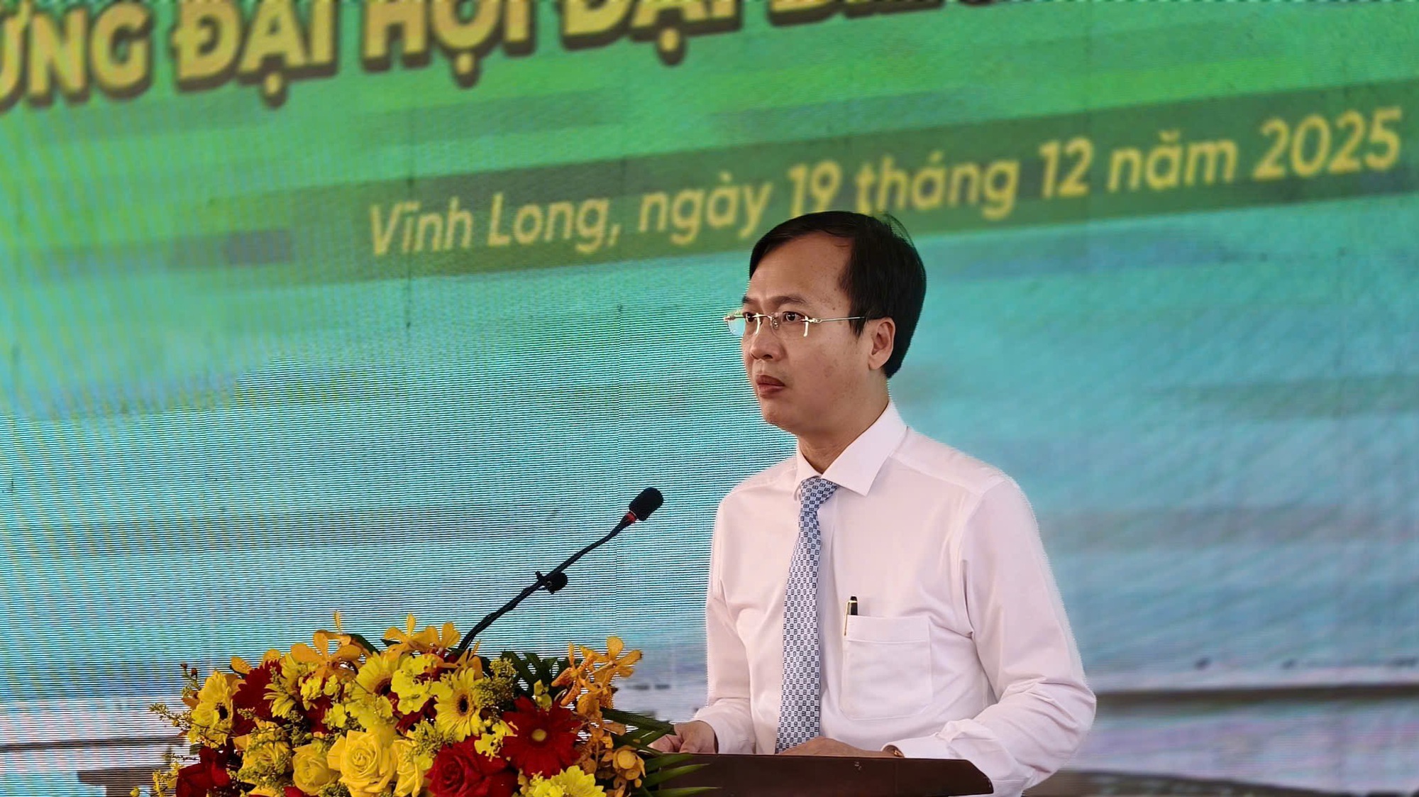 Vĩnh Long khởi công dự án cầu Đình Khao - Ảnh 1.