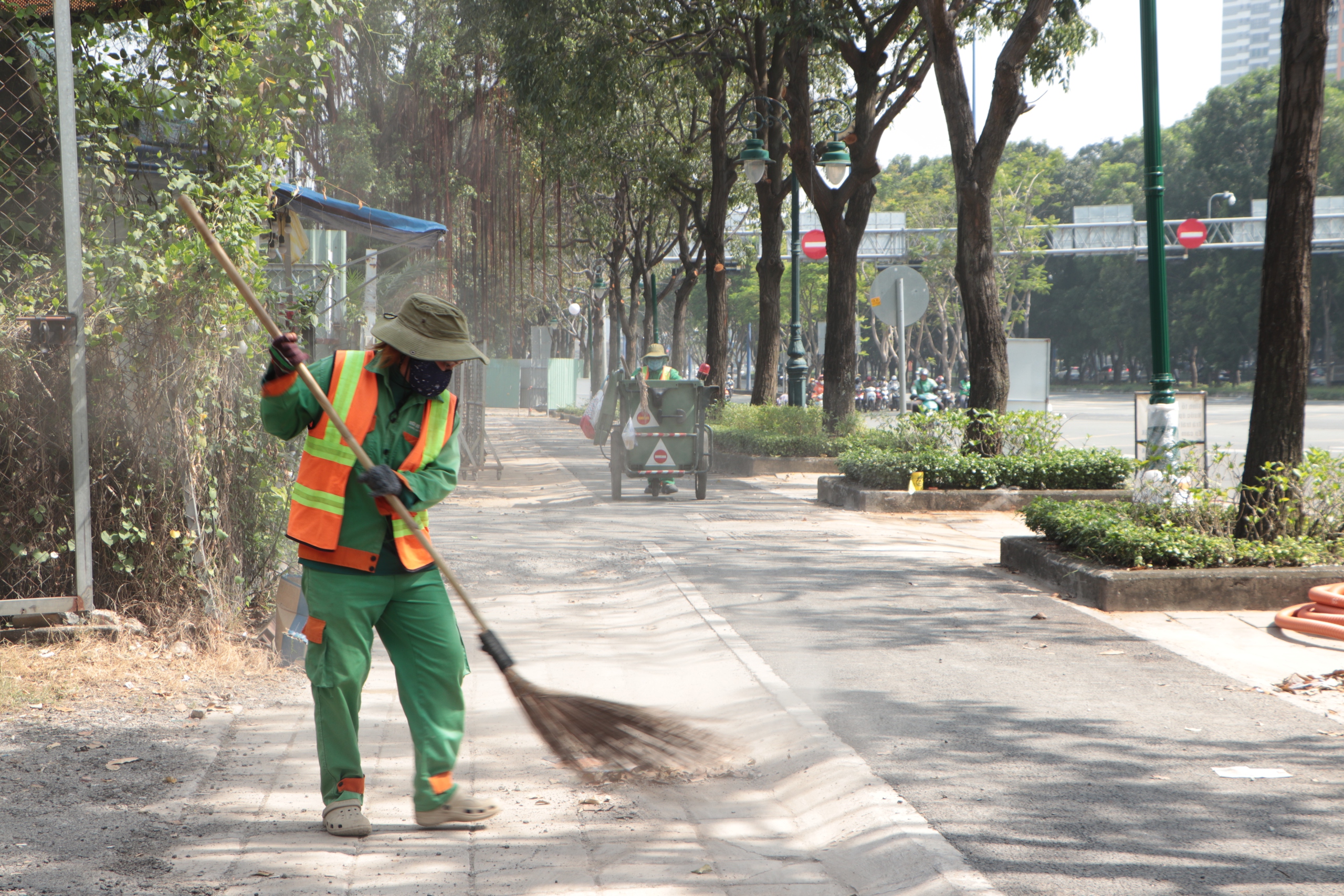 L&agrave;n xe đạp đầu ti&ecirc;n tại TP.HCM dần th&agrave;nh h&igrave;nh tr&ecirc;n đường Mai Ch&iacute; Thọ- Ảnh 1.