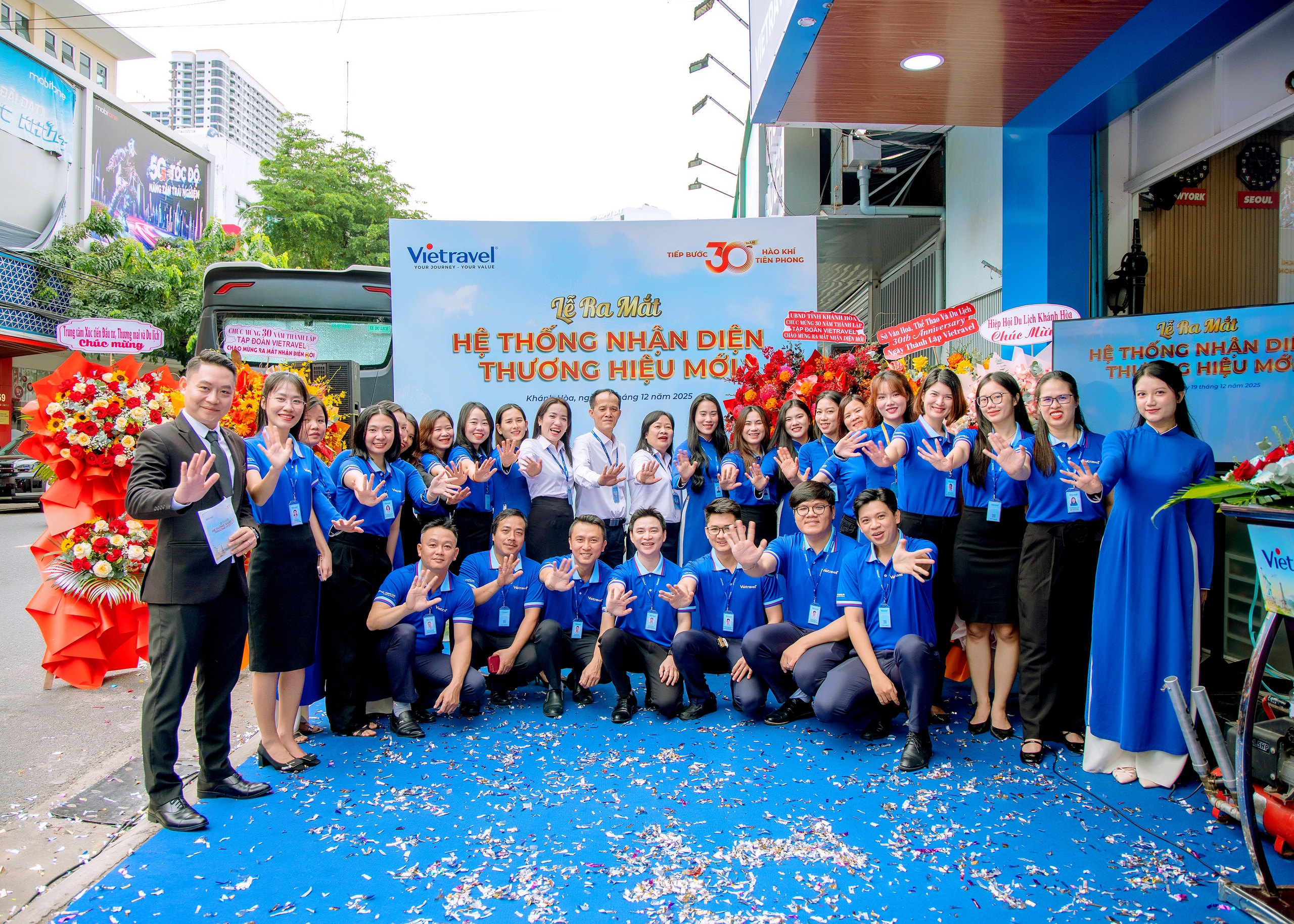 Vietravel Khánh Hòa ra mắt nhận diện thương hiệu mới, khẳng định vai trò tiên phong - Ảnh 3.