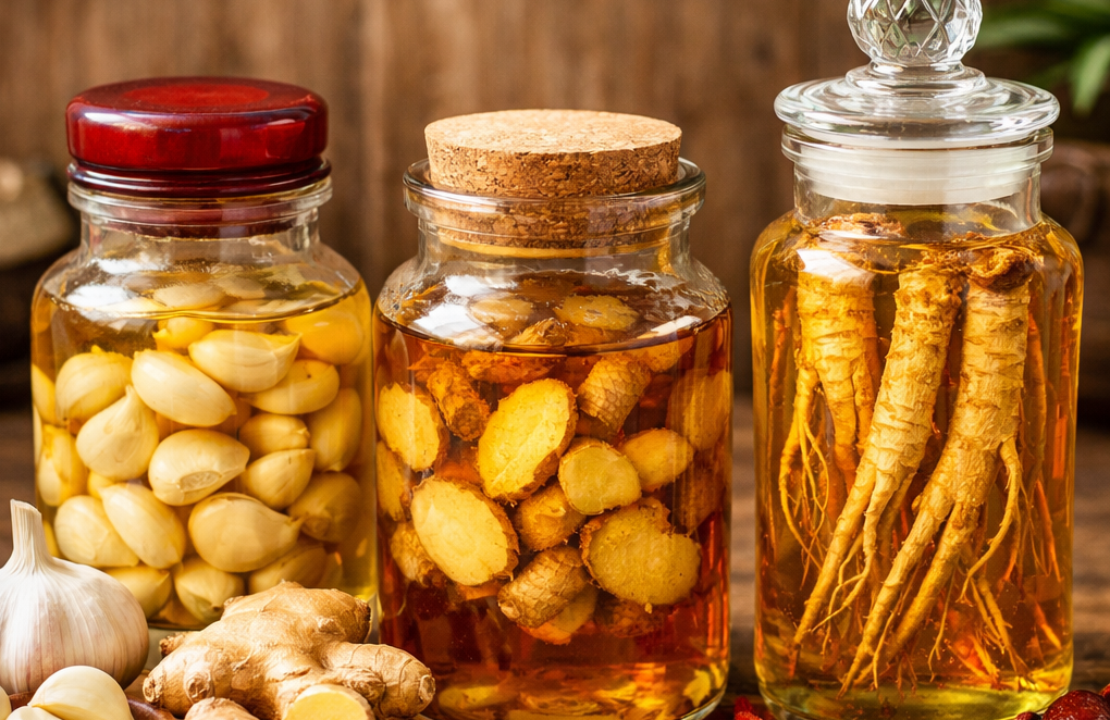 Bác Sĩ: Có Phải Uống Rượu Tỏi, Gừng, Sâm Giúp Tăng Đề Kháng, Phòng Cảm Cúm? - Ảnh 1.