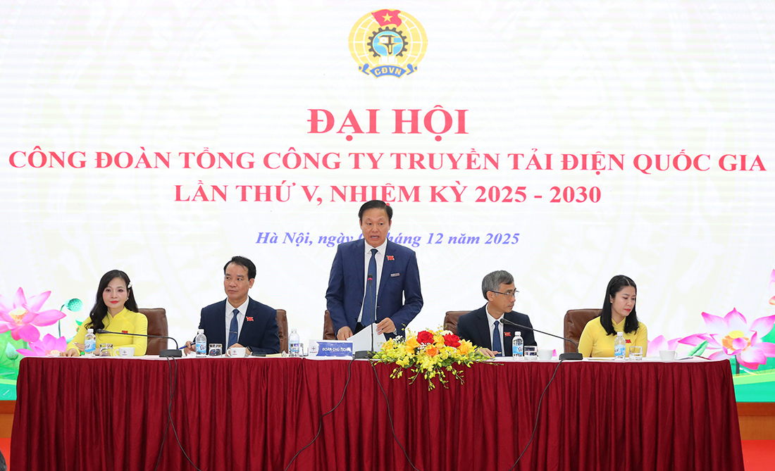 Đại hội Công đoàn EVNNPT lần thứ V nhiệm kỳ 2025 - 2030 thành công tốt đẹp - Ảnh 2.
