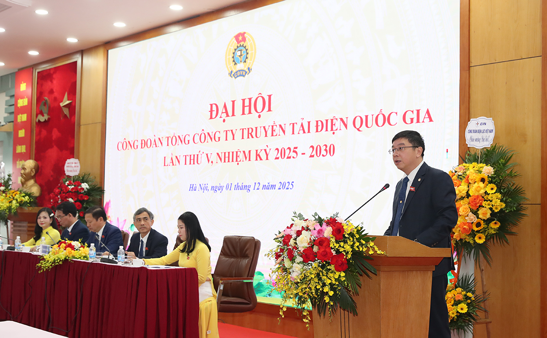 Đại hội Công đoàn EVNNPT lần thứ V nhiệm kỳ 2025 - 2030 thành công tốt đẹp - Ảnh 4.