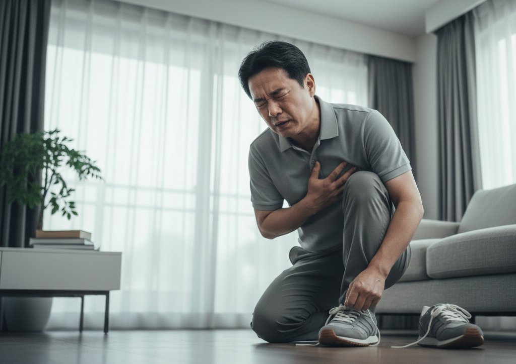 Khó thở khi cúi người: Bác sĩ cảnh báo nguy cơ tiềm ẩn - Ảnh 1.