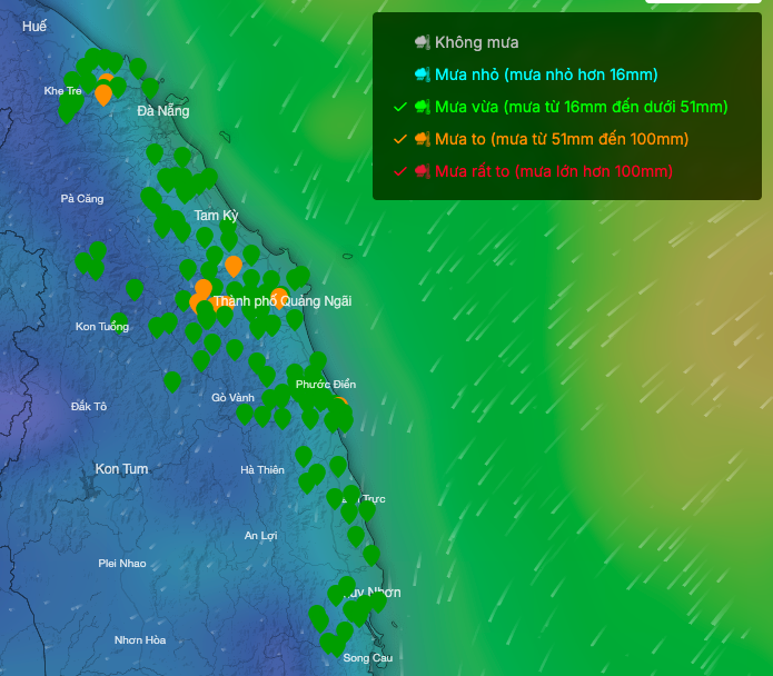 9 tỉnh miền Trung mưa lớn, biển Gia Lai - Cà Mau sóng cao 5 m- Ảnh 1. 9 tỉnh miền Trung mưa lớn, biển Gia Lai - Cà Mau sóng cao 5 m- Ảnh 1.