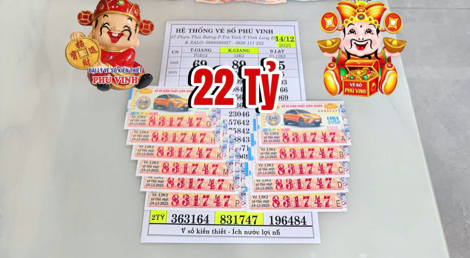 Khách trúng độc đắc 22 tỉ xổ số miền Nam, chia cho bà con 2 tỉ  - Ảnh 1.