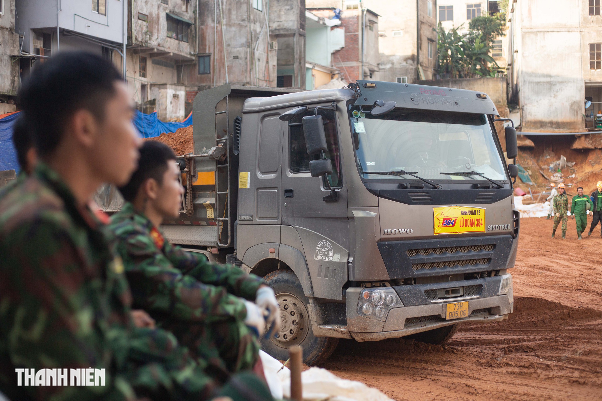 Cận cảnh công trường xây kè chống sạt lở ở xã miền núi Quảng Trị - Ảnh 9.