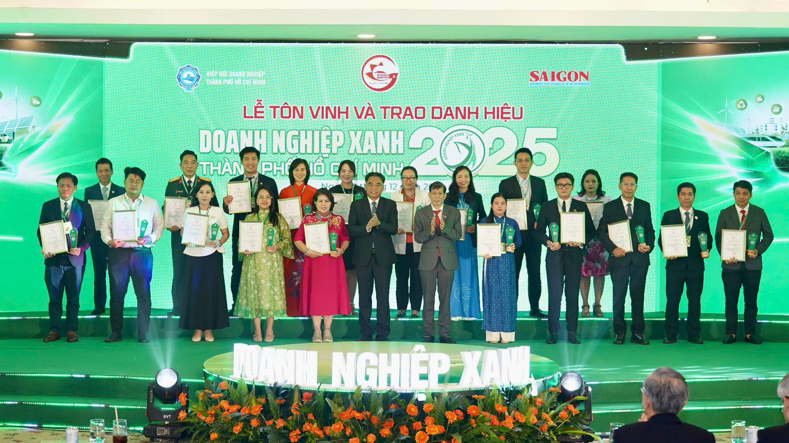TP.HCM tôn vinh và trao danh hiệu Doanh nghiệp Xanh 2025 cho 155 công ty- Ảnh 1.