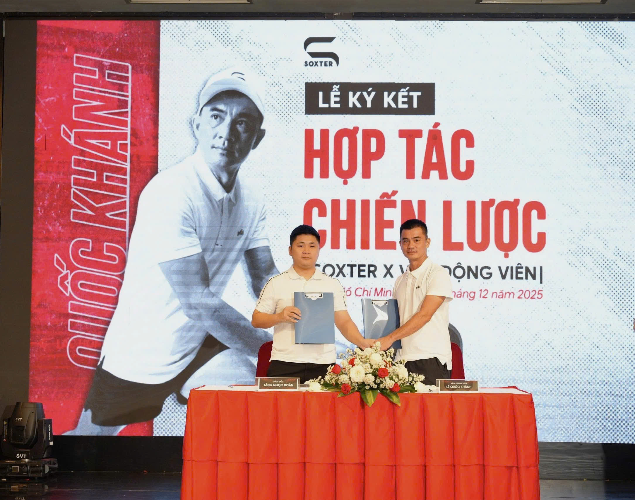 Lý Hoàng Nam chia vui với 'vua lưới' Lê Quốc Khánh vì có bước tiến mới trong sự nghiệp- Ảnh 1.