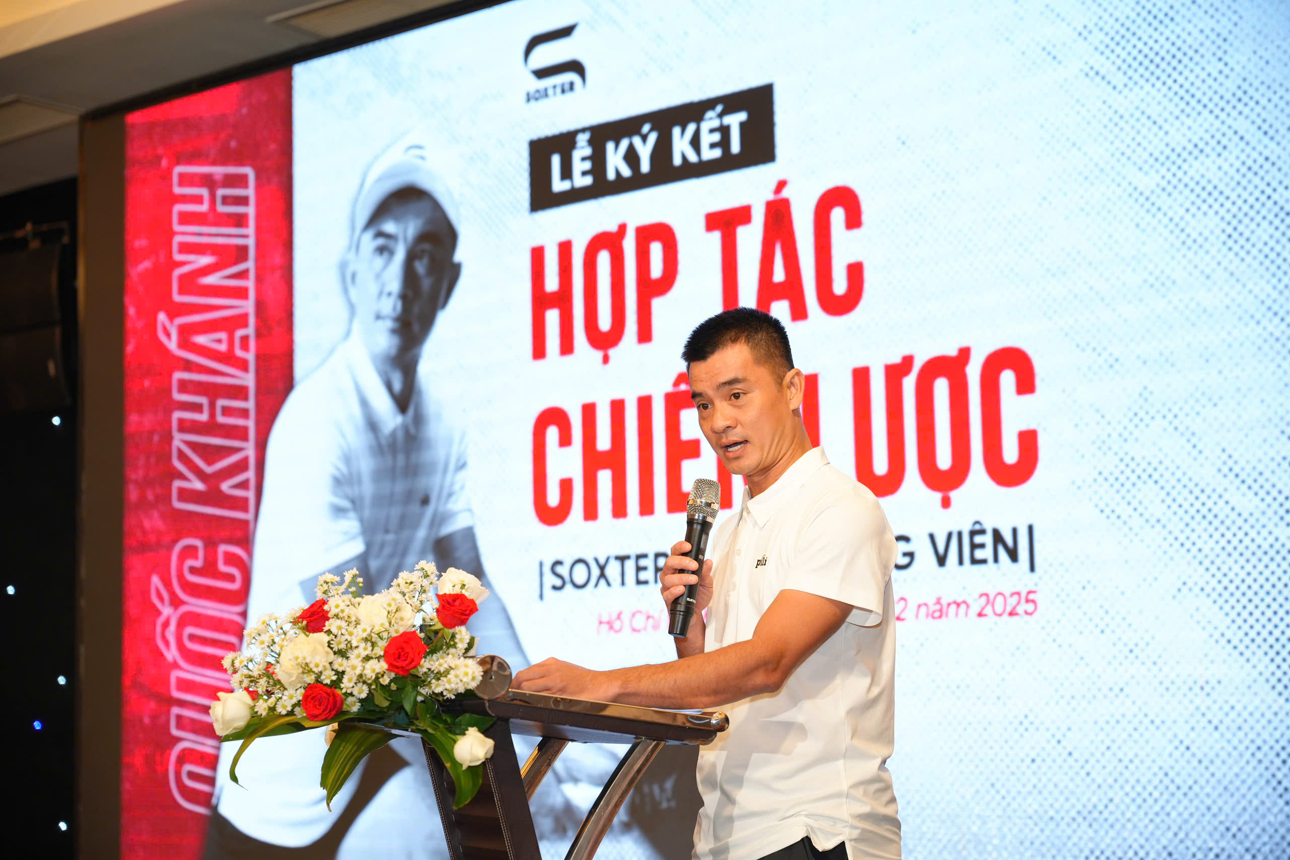 Lý Hoàng Nam chia vui với 'vua lưới' Lê Quốc Khánh vì có bước tiến mới trong sự nghiệp- Ảnh 3.