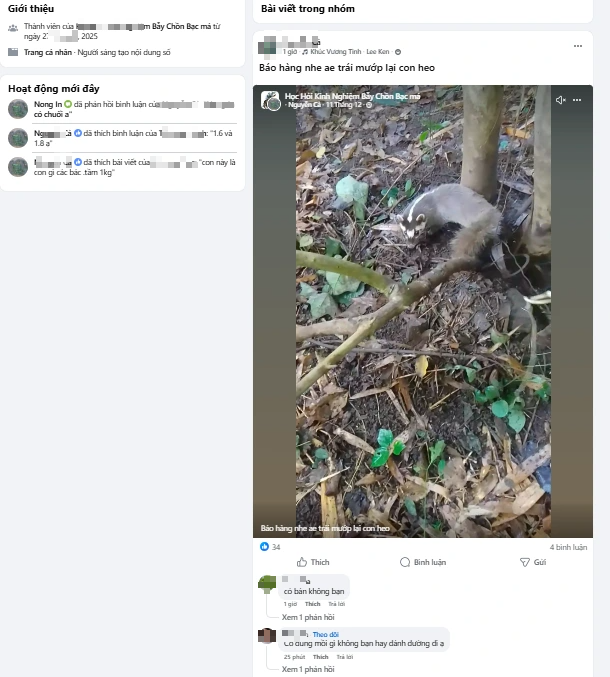 Buôn bán chim trời, thú rừng: 'Chợ đen' công khai thách thức pháp luật - Ảnh 2.