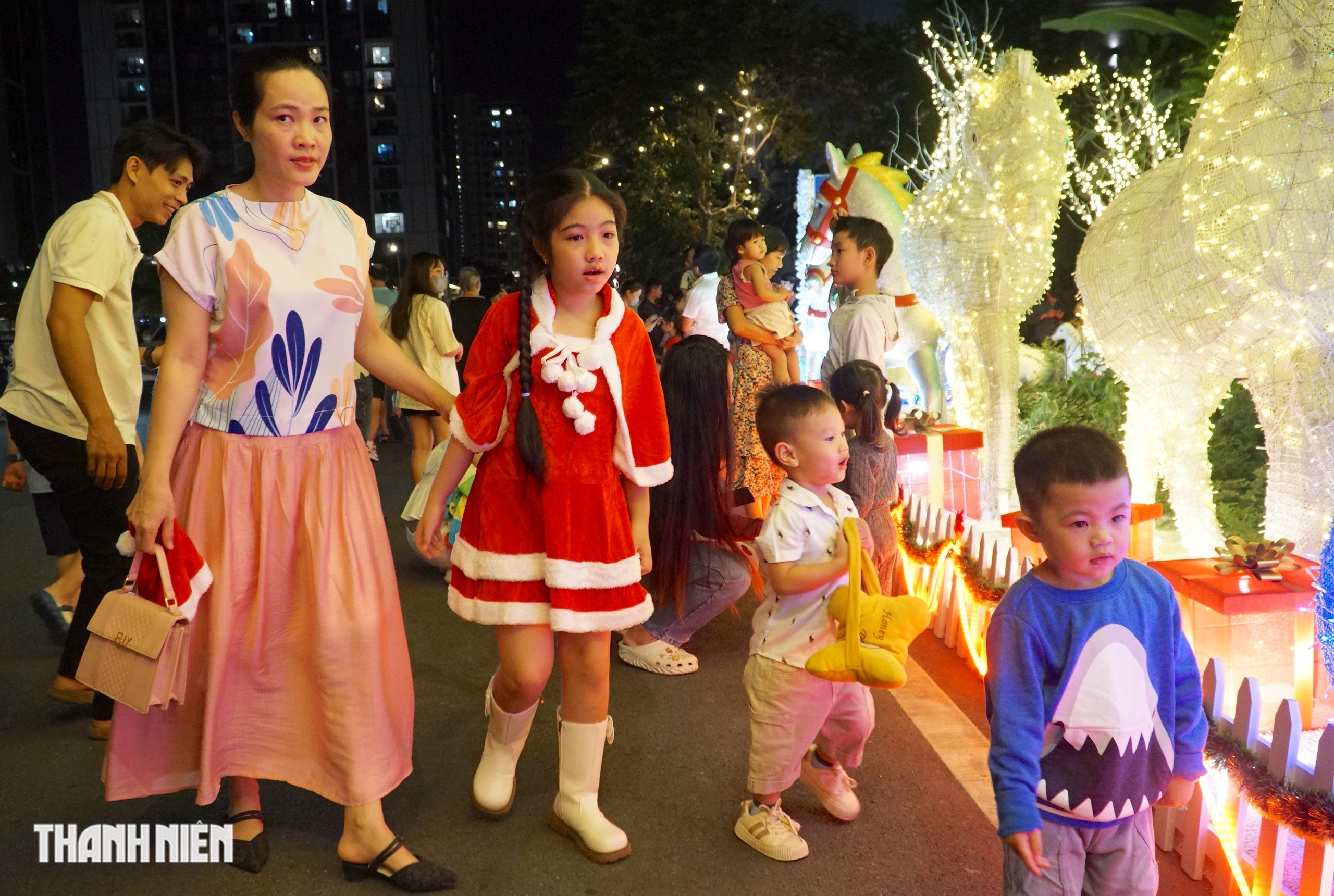 Biệt thự ở Ph&uacute; Mỹ Hưng rực rỡ trước Gi&aacute;ng sinh, người d&acirc;n th&iacute;ch th&uacute; chụp h&igrave;nh - Ảnh 5.