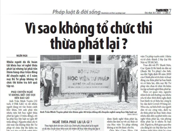 Tin vui cho những ai muốn h&agrave;nh nghề thừa ph&aacute;t lại- Ảnh 1.