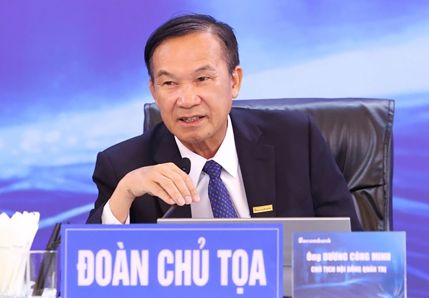 Ông Dương Công Minh-Trụ cột lãnh đạo vững vàng của Sacombank trong giai đoạn chuyển tiếp - Ảnh 1.