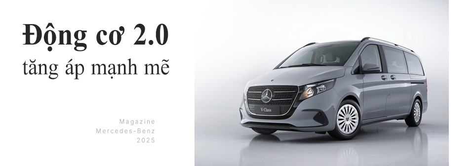 Mercedes - Benz V - Class thế hệ mới với thiết kế sang trọng v&agrave; tiện nghi vượt trội - Ảnh 15.