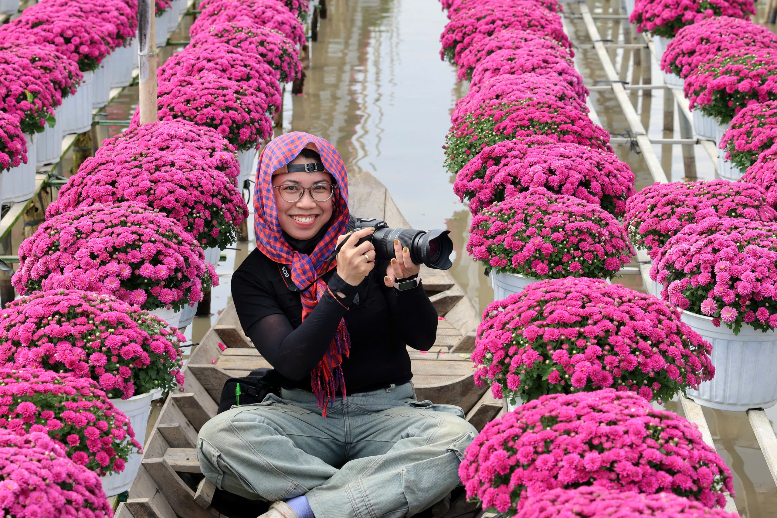 'Tr&aacute;i tim l&agrave;ng hoa' g&acirc;y sốt ở Sa Đ&eacute;c- Ảnh 8.