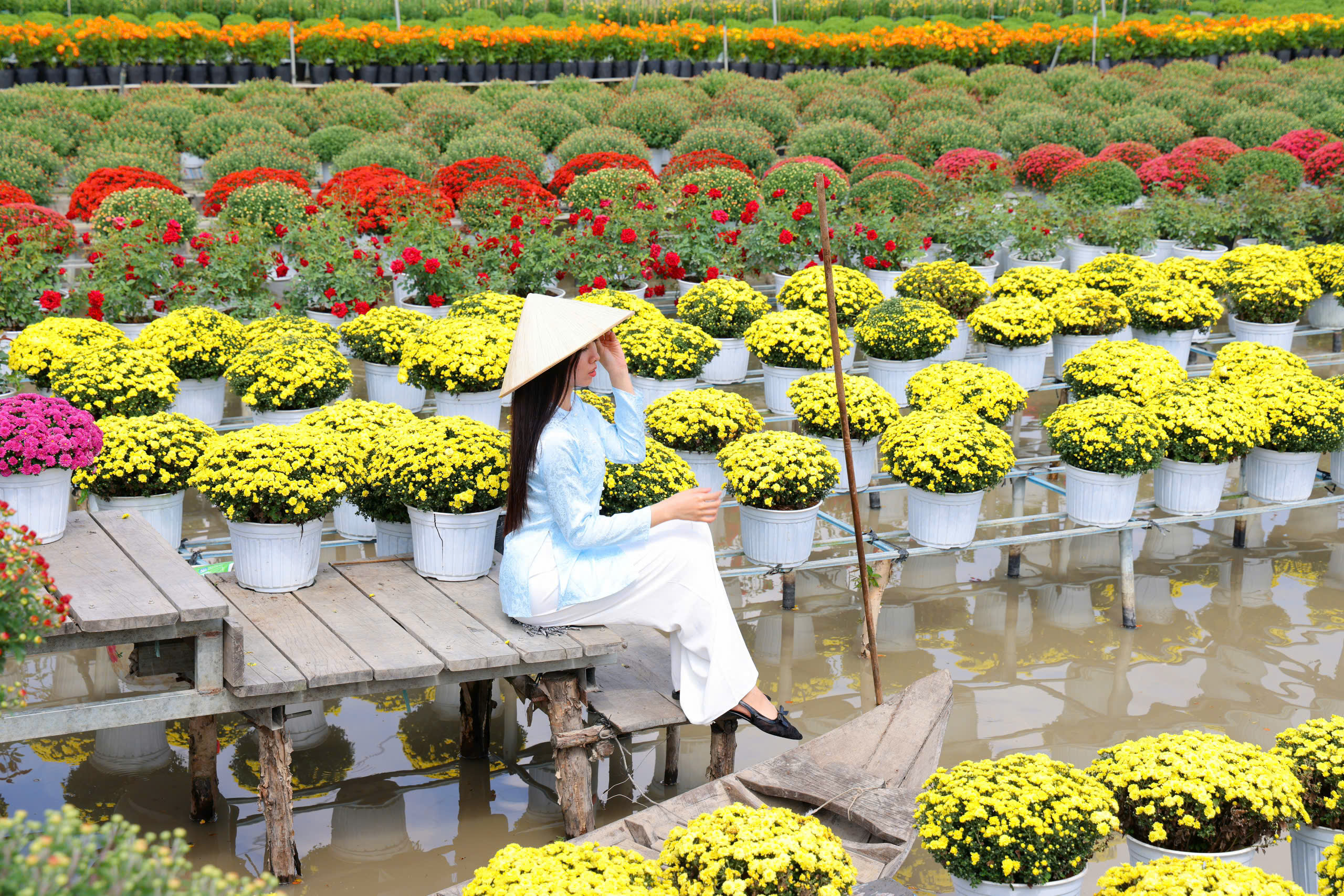 'Tr&aacute;i tim l&agrave;ng hoa' g&acirc;y sốt ở Sa Đ&eacute;c- Ảnh 5.