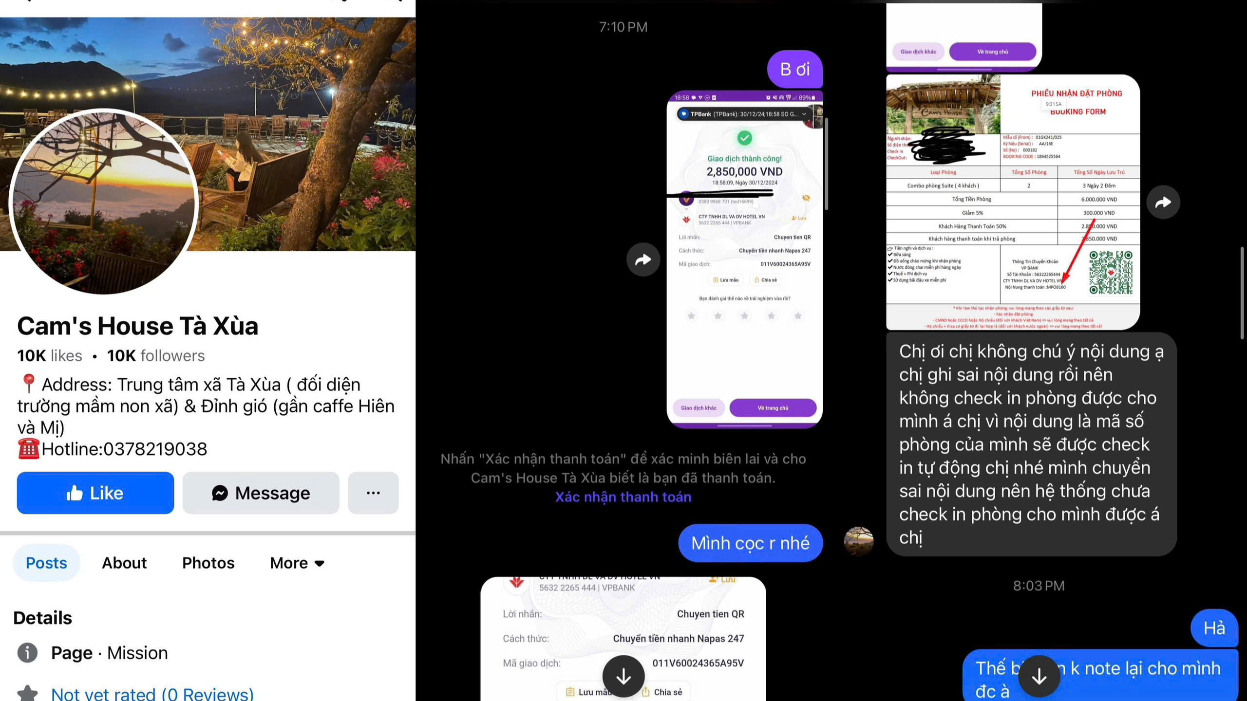 Bẫy lừa đảo đặt phòng homestay 'giả' bủa vây dịp cuối năm- Ảnh 4.