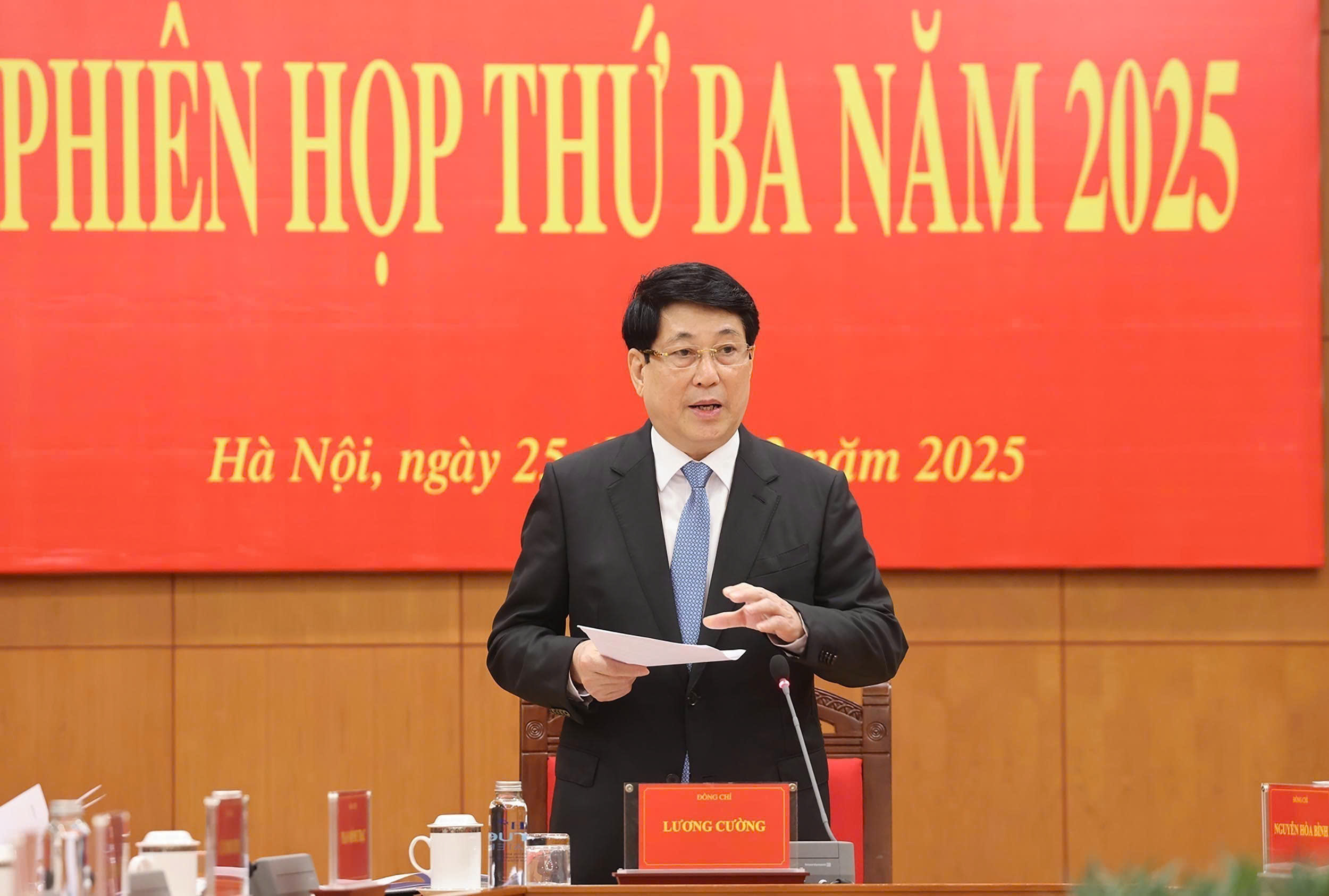 Chủ tịch nước: Đổi mới c&ocirc;ng t&aacute;c x&acirc;y dựng v&agrave; thi h&agrave;nh ph&aacute;p luật  - Ảnh 1.