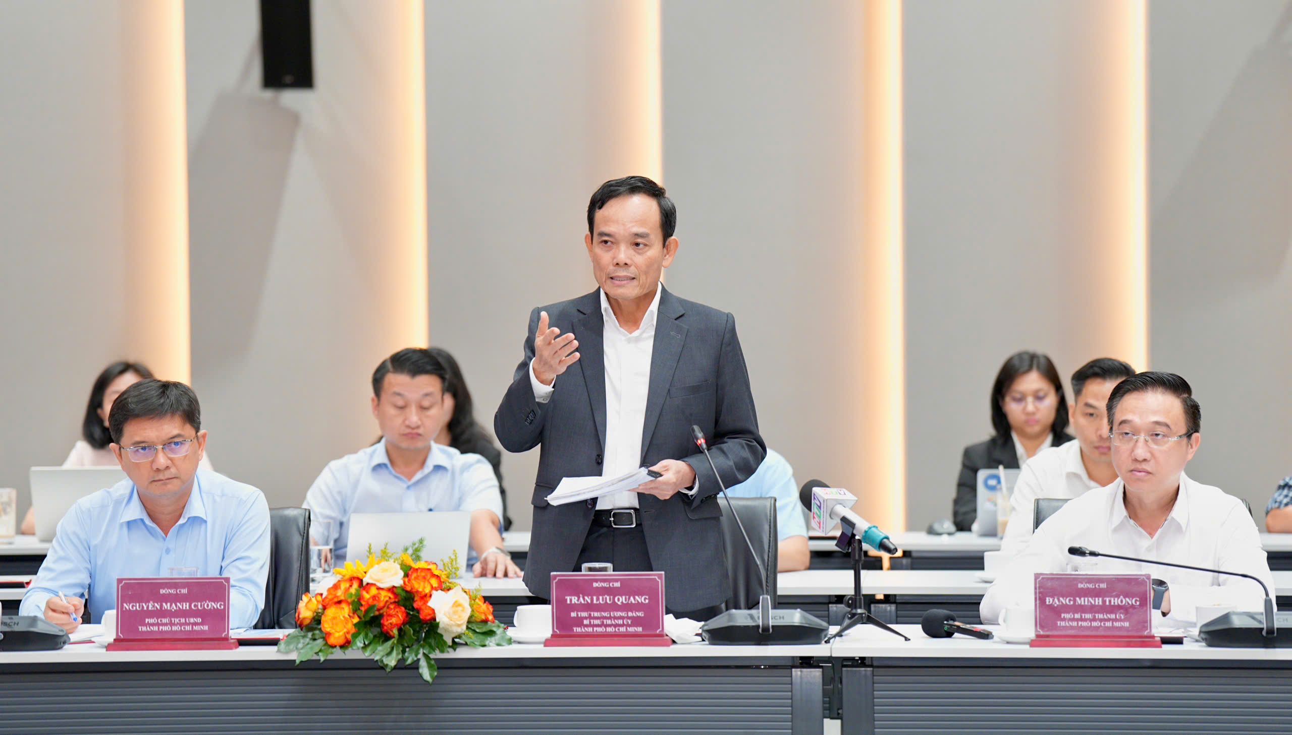 B&iacute; thư Trần Lưu Quang l&agrave;m việc với Becamex về khoa học c&ocirc;ng nghệ - Ảnh 4.