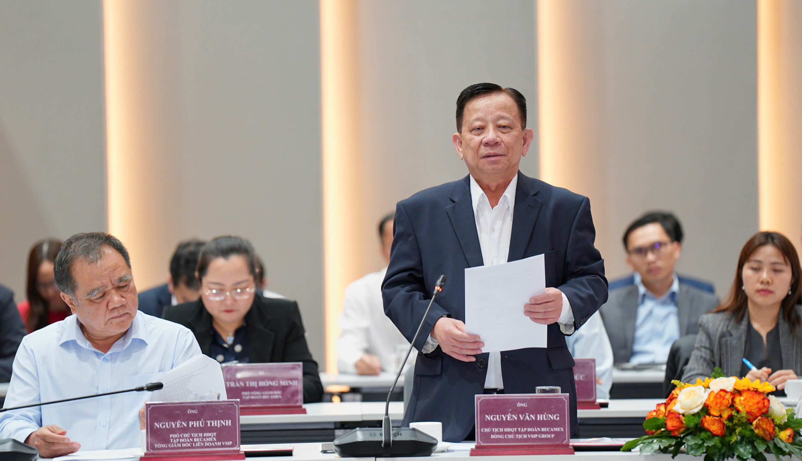 B&iacute; thư Trần Lưu Quang l&agrave;m việc với Becamex về khoa học c&ocirc;ng nghệ - Ảnh 2.