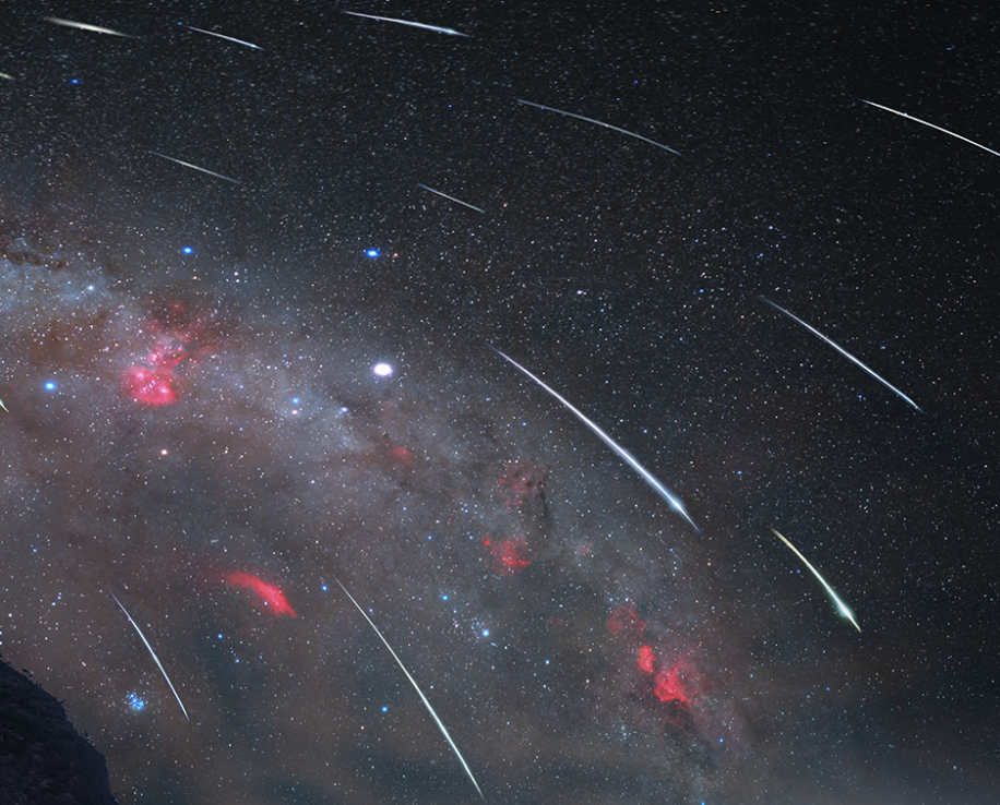 Xem lịch thiên văn tháng 1, năm mới 2026: Sao băng cực đại, hiện tượng kỳ thú - Ảnh 1.