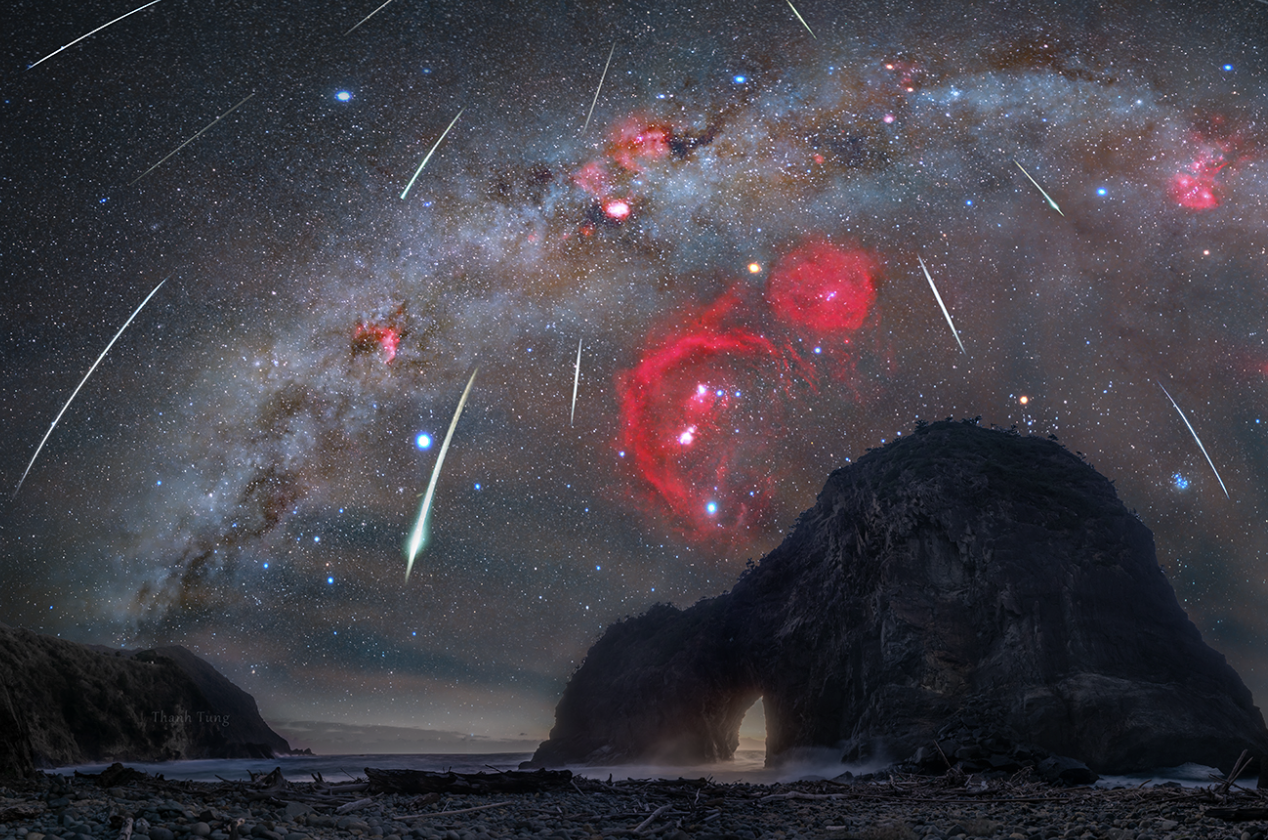 Mưa sao băng k&eacute;o d&agrave;i từ năm 2025 tới&hellip; 2026: Người Việt ngắm ngay tối nay - Ảnh 1.