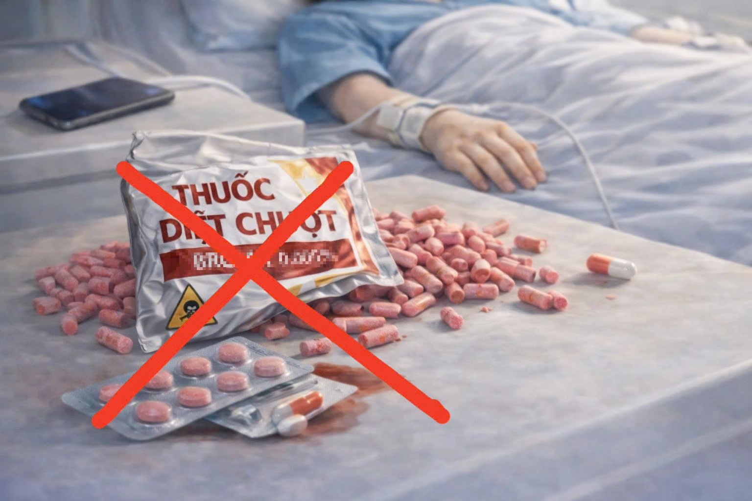 Bị mẹ tịch thu điện thoại, cậu bé 13 tuổi nguy kịch vì uống thuốc diệt chuột - Ảnh 1.