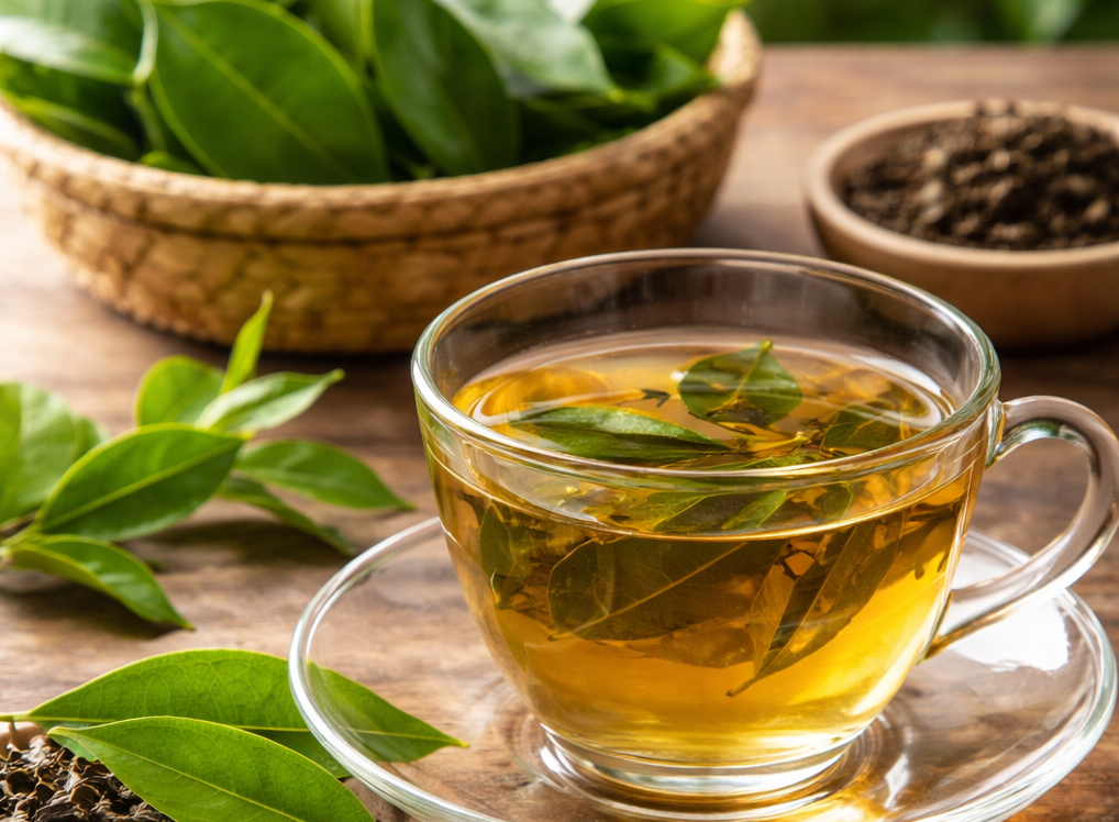 Có Phải Uống Nước Lá Vối Giúp Giảm Mỡ Máu, Tốt Cho Người Bệnh Gout? - Ảnh 1.