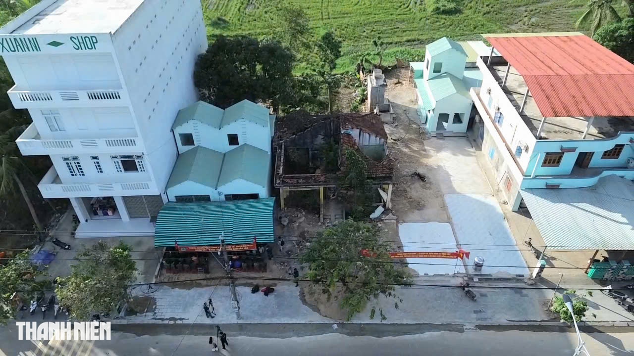 Nh&agrave; tr&aacute;nh lũ mới mọc l&ecirc;n ở hạ lưu thủy điện s&ocirc;ng Ba Hạ: Dấu ấn thần tốc của bộ đội - Ảnh 4.