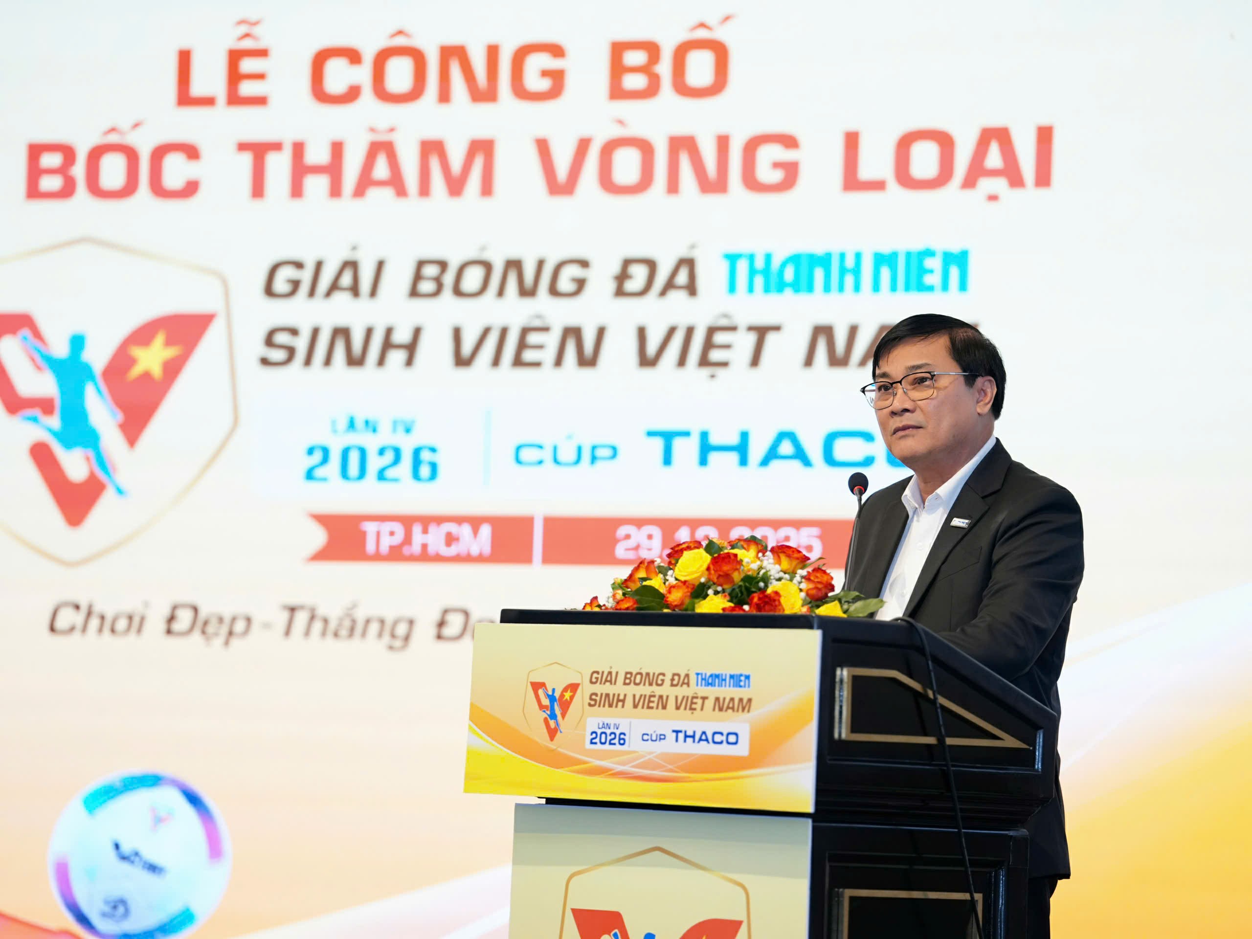 Truyền lửa từ SEA GAMES, tiếp bước tương lai: TNSV THACO Cup 2026 khẳng định vị thế - Ảnh 1.