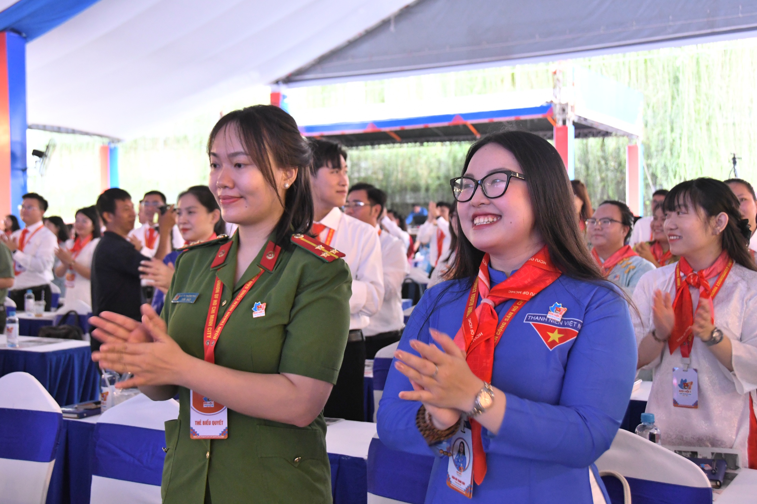 Khai mạc Đại hội Đo&agrave;n TP.HCM tươi vui, rực trẻ v&agrave; nhiều cảm x&uacute;c - Ảnh 8.