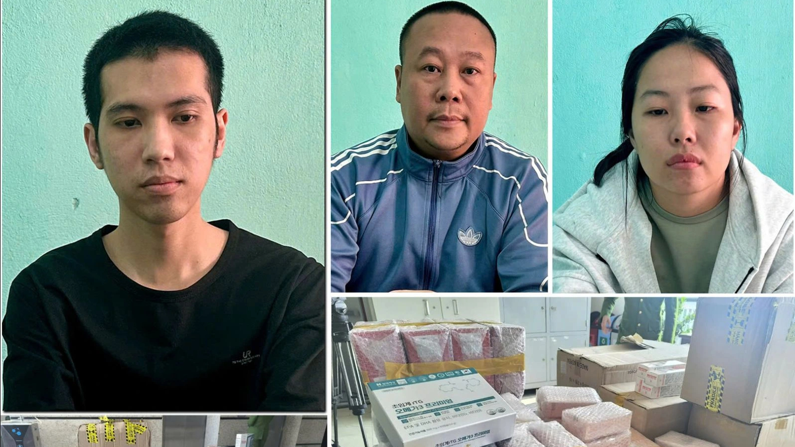 Bắt 35 đối tượng lừa đảo trúng thưởng chiếm đoạt hàng trăm tỉ đồng - Ảnh 1.