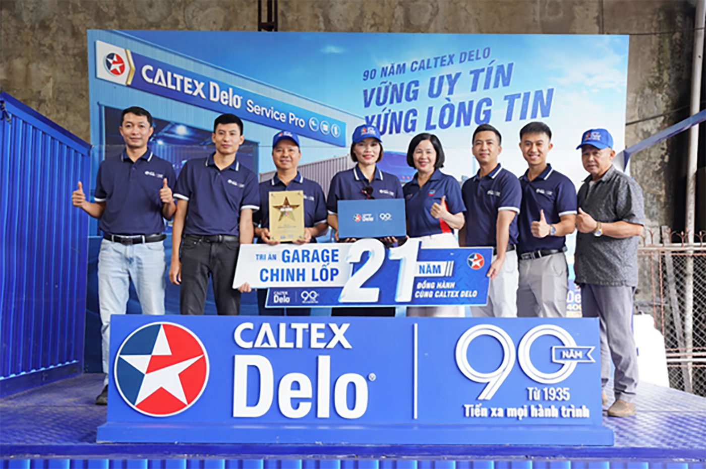 Vinh danh 165 garage danh tiếng, Caltex Delo khẳng định vị thế 90 năm uy tín - Ảnh 1.