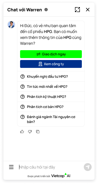 Vietcap ra mắt Warren: Chuy&ecirc;n gia tư vấn t&agrave;i ch&iacute;nh AI mở kh&oacute;a tiềm năng mới- Ảnh 2.