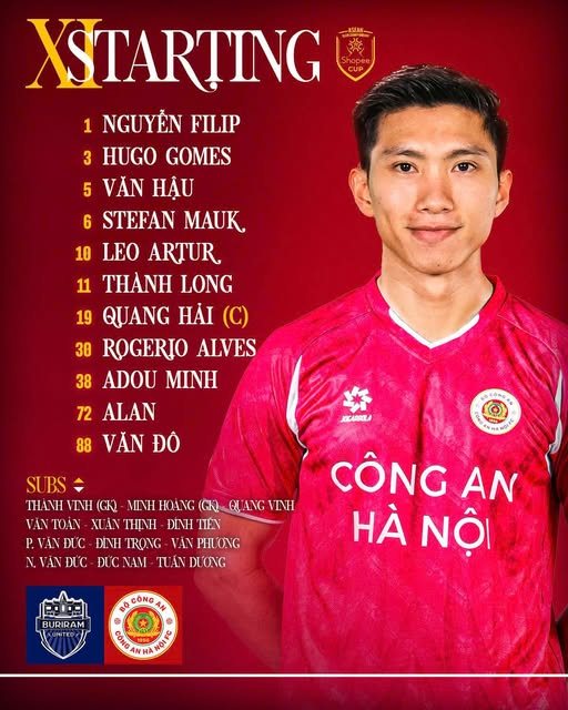 Đoàn Văn Hậu đá chính, CLB CAHN bị chia điểm đầy cay đắng vì dính phạt đền phút nhạy cảm- Ảnh 1.