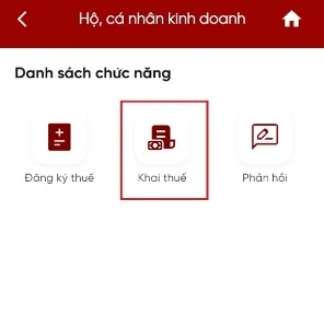 4 bước khai thuế trên eTax Mobile cho hộ kinh doanh cho thuê nhà- Ảnh 2.