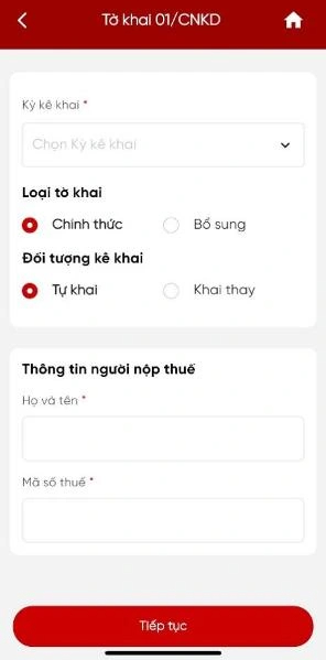 4 bước khai thuế trên eTax Mobile cho hộ kinh doanh cho thuê nhà- Ảnh 7.