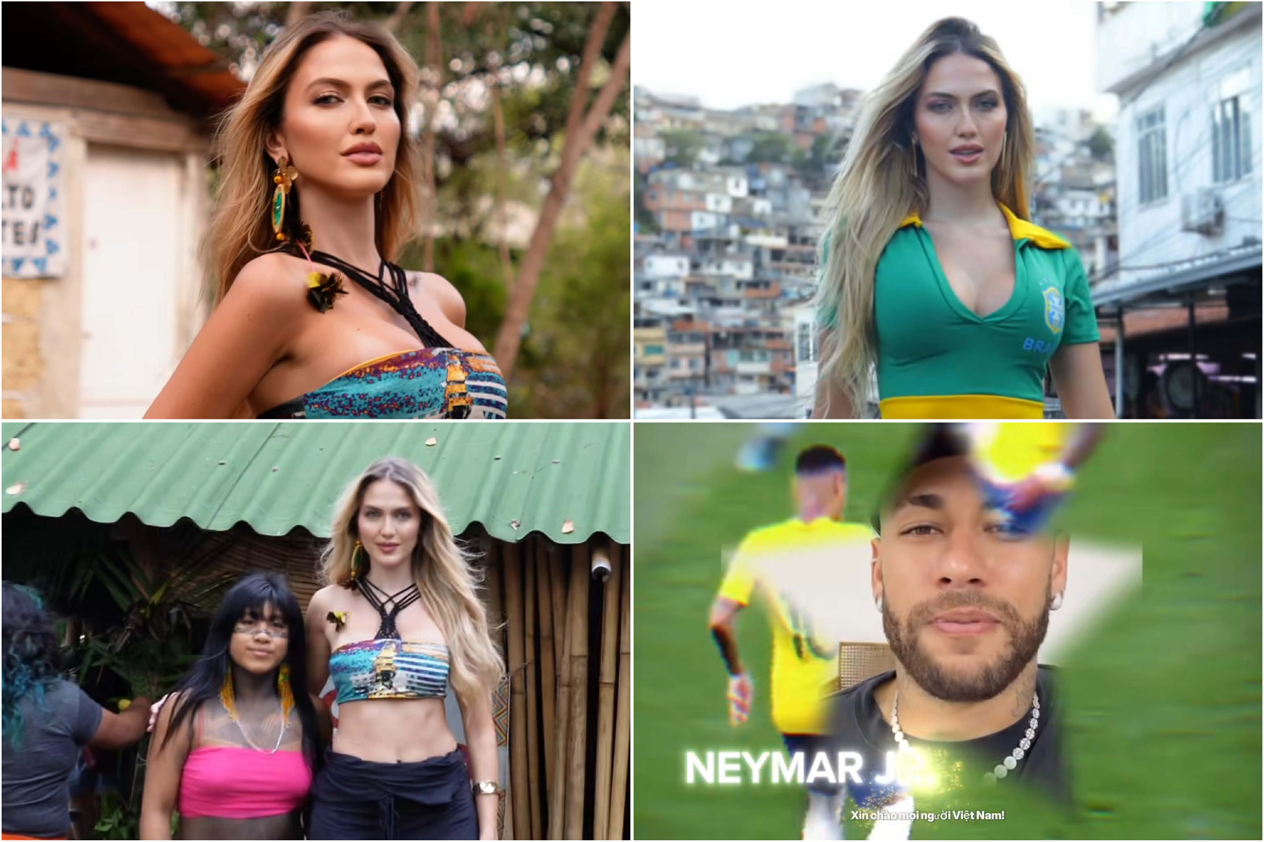 Danh thủ Neymar ra mặt ủng hộ một người đẹp đang thi hoa hậu ở Việt Nam - Ảnh 1.