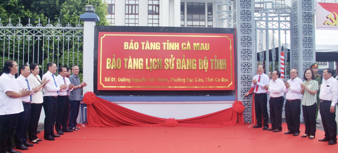 Thành lập Bảo tàng lịch sử Đảng bộ tỉnh Cà Mau - Ảnh 1.