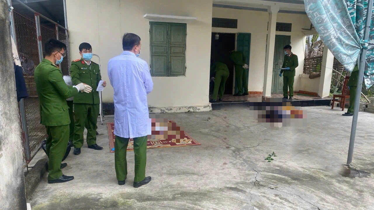 Công an Thanh Hóa thông tin vụ thảm án khiến 4 người thương vong- Ảnh 1.