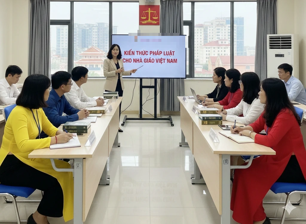 Vì sao nhà giáo cần trang bị kiến thức pháp luật? - Ảnh 1.