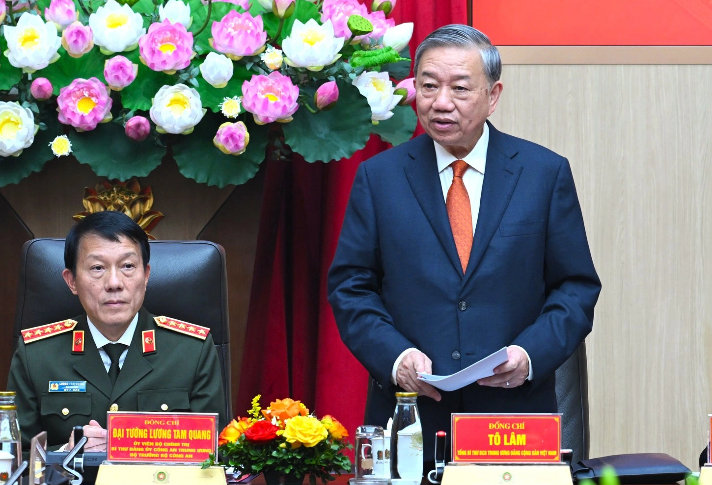 Tổng Bí thư Tô Lâm dự Hội nghị Đảng ủy Công an T.Ư năm 2025 - Ảnh 1.